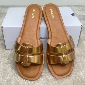ALDO Ereswen Rose Gold Slippers